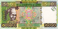 Гвинея 500 франков 2017 UNC