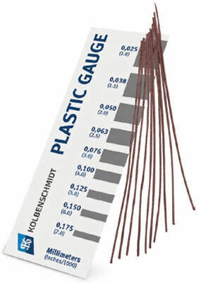 ПЛАСТИКОВЫЕ ПОЛОСКИ ДЛЯ ИЗМЕРЕНИЯ ЗАЗОРА ДВИГАТЕЛЯ/КОЛЕНВАЛА 10ШТ ...