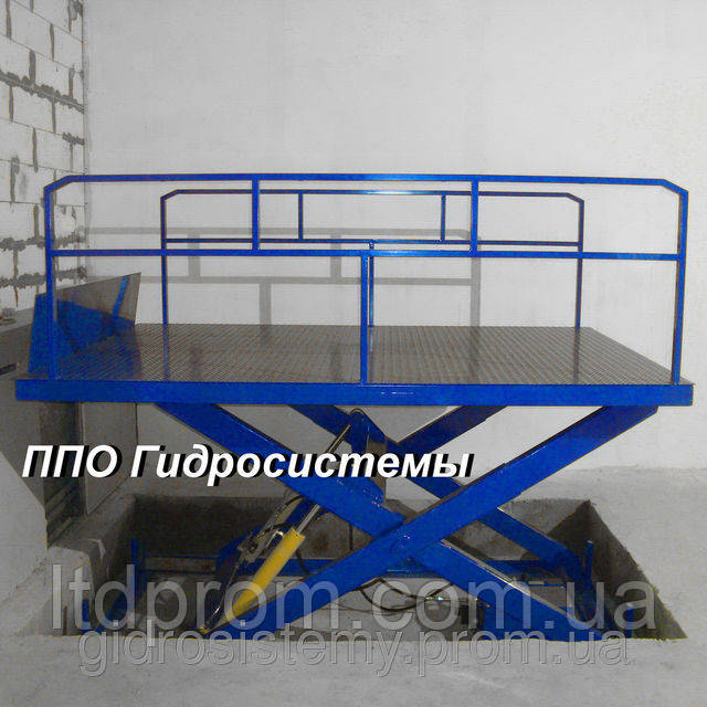 Гідравлічний ножичний підіймач, фото 1