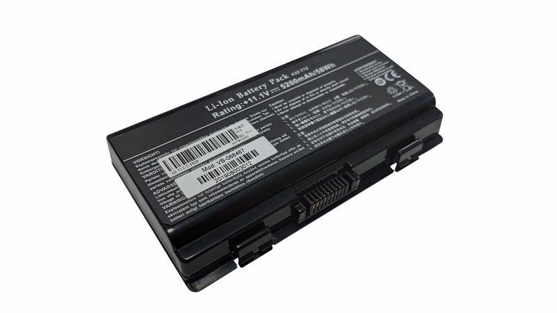 Акумуляторна батарея для ноутбука A32-X51 11.1 V Black 5200mAh OEM