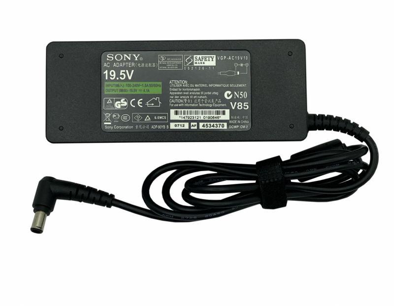 Блок живлення для ноутбука Sony 80 W 19.5 V 4.1 A 6.5x4.4mm PCGA-AC19V3 Orig