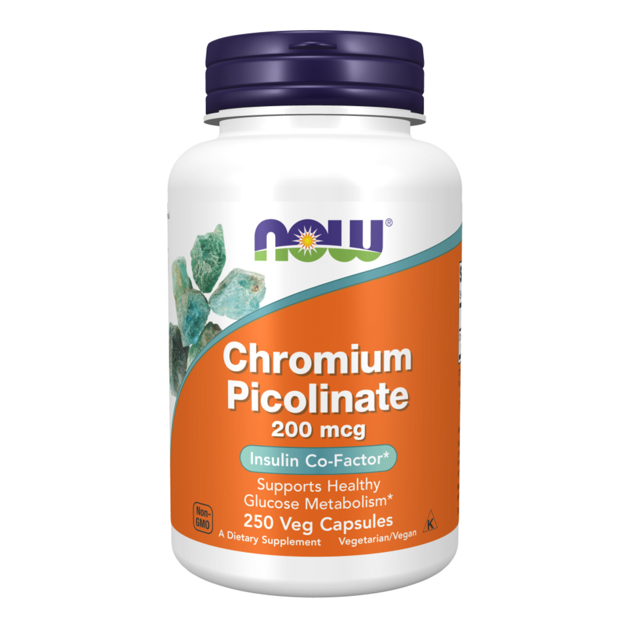 Chromium Picolinate 200 mcg - 250 caps, фото 1