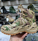 🔥 Демісезонні черевики тактичні "AK - Raptor" (multicam) військові берци, нацгвардії, трекінгові, фото 5