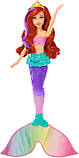 Лялька русалка Аріель з мінливим кольором волоссям і хвостом Ariel Swimming Mermaid, фото 2