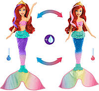 Кукла русалка Ариэль с меняющими цвет волосами и хвостом Ariel Swimming Mermaid