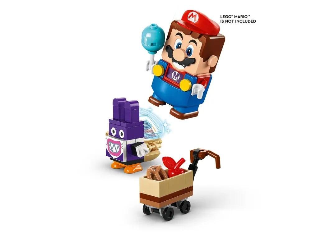 LEGO Конструктор Super Mario Nabbit в магазине Toad. Дополнительный набор E-vce - Знак Качества - фото 5 - id-p2068934807