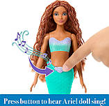 Каючка принцеса русалонька Аріель The Little Mermaid Sing & Dream Ariel з фірмовим хвостом, Mattel, фото 4