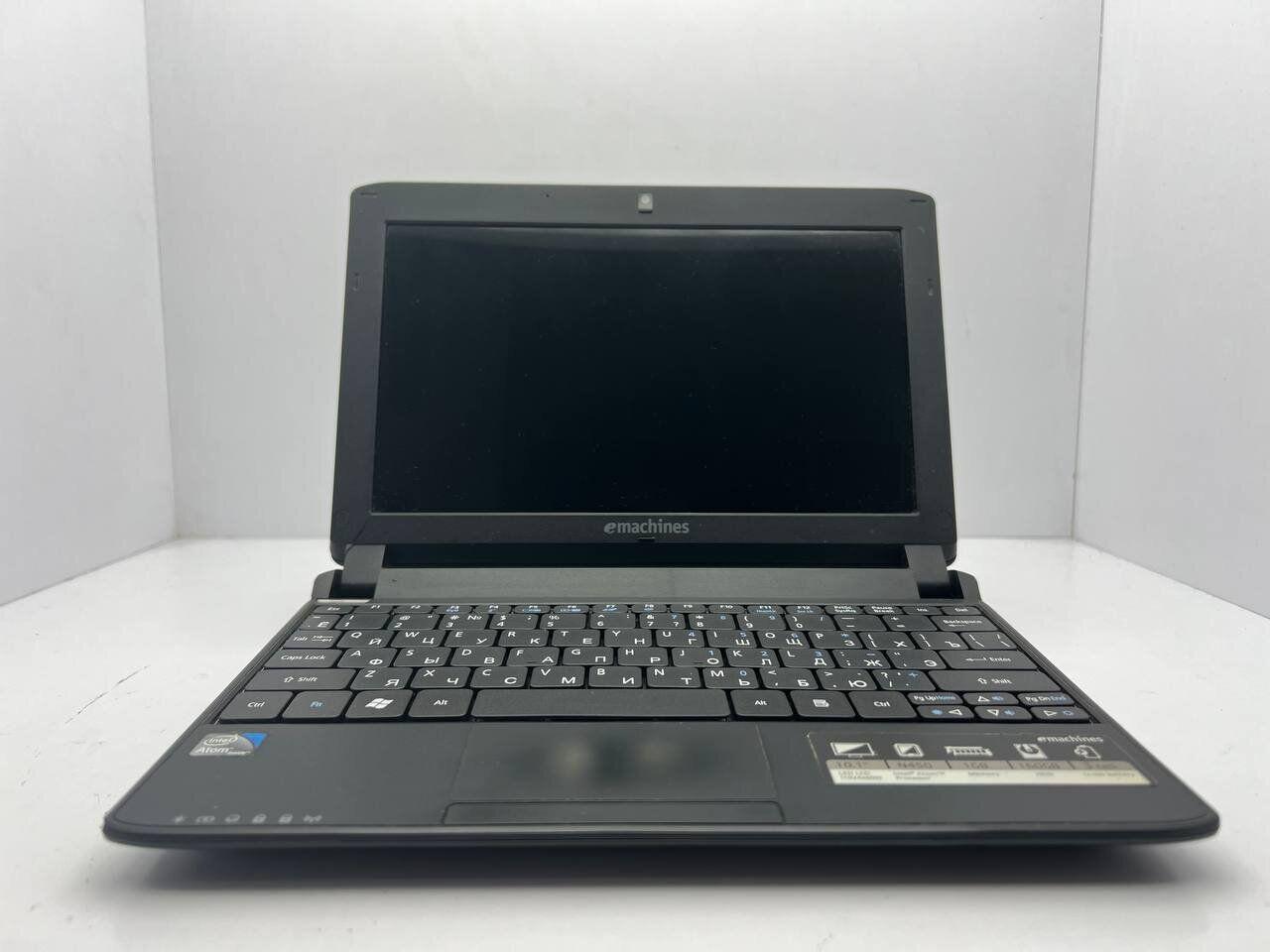 Б/в Нетбук Acer eMachines M350 10.1" 1024x600| Atom N450| 2 GB RAM| 250 GB HDD| GMA 3150