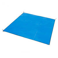Тент універсальний Naturehike 210T polyester 2,15х2,15м 0,30 кг NH15D005-X Blue 4557853