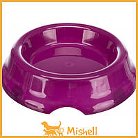 Миска для кормления кота из пластика 200 мл, диаметр 11 см Trixie - | Ну купи :) |