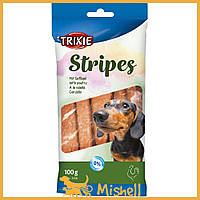 Лакомство Trixie Stripes Light для собак, курица, 100 г - | Ну купи :) |