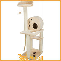 Цапка-комплекс Trixie Salamanca для кошек, сизаль/плюш, 40х50х138 см (бежевая) - | Ну купи :) |