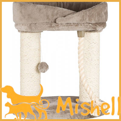 Подряпина Trixie Marcela для кішок, сизаль/плюш, 53х43х60 см (сірий)