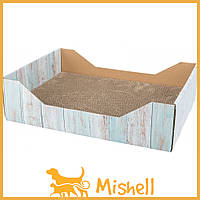 Царапка-кровать Trixie для кошек, с кошачьей мятой, картон, 45х12х33 см - | Ну купи :) |