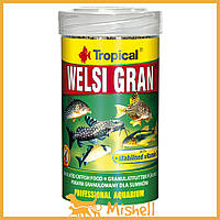 Сухой корм Tropical Welsi Gran для аквариумных донных рыб, 65 г (гранулы) - | Ну купи :) |