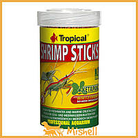 Сухой корм Tropical Shrimp Sticks для креветок и раков, 55 г (палочки) - | Ну купи :) |