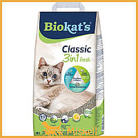 Наполнитель Biokats Classic Fresh 3in1 для кошачьего туалета, бентонитовый, 18 л - | Ну купи :) |