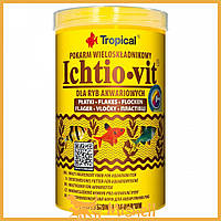 Сухой корм Tropical Ichtio-Vit для всех аквариумных рыб, 200 г (хлопья) - | Ну купи :) |