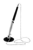 Ручка кулькова на ланцюжку синя BM.8146-01