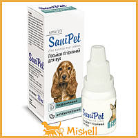 Лосьон ProVET SaniPet для ухода за ушами кошек и собак, 15 мл (капли) - | Ну купи :) |