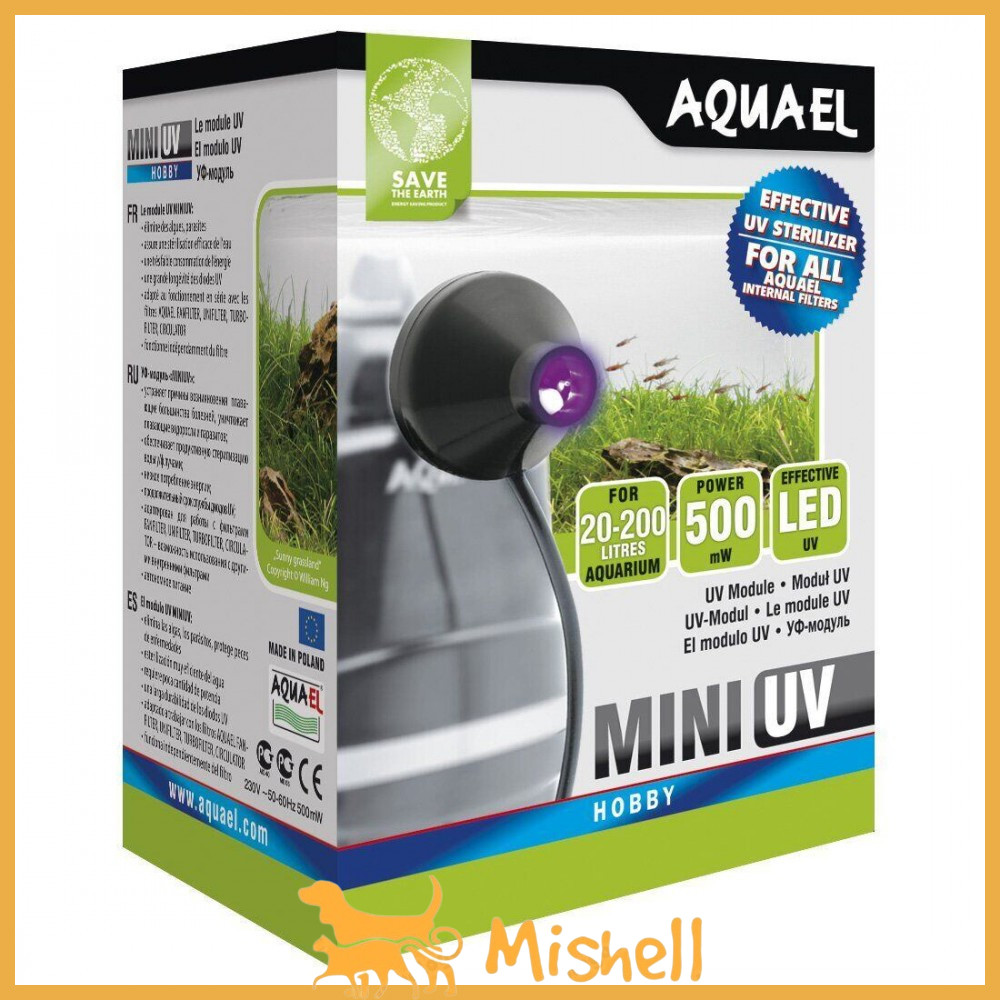 Стерилизатор воды Aquael для аквариума Mini UV для FAN/UNIFILTER/Turbo Filter/PAT-MINI - | Ну купи :) | - фото 1 - id-p1963681480