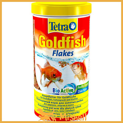 Корм Tetra Goldfish Flakes для золотих рибок, 250 мл (пластівці)