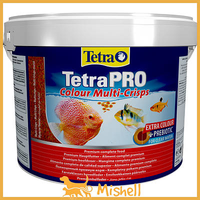 Корм Tetra PRO Colour Multi-Crisps для акваріумних риб, для яскравого забарвлення, 2,1 кг (чіпси)