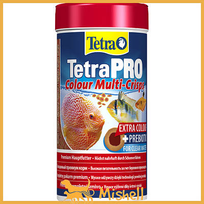Корм Tetra PRO Colour Multi-Crisps для акваріумних риб, для яскравого забарвлення, 55 г (чіпси)