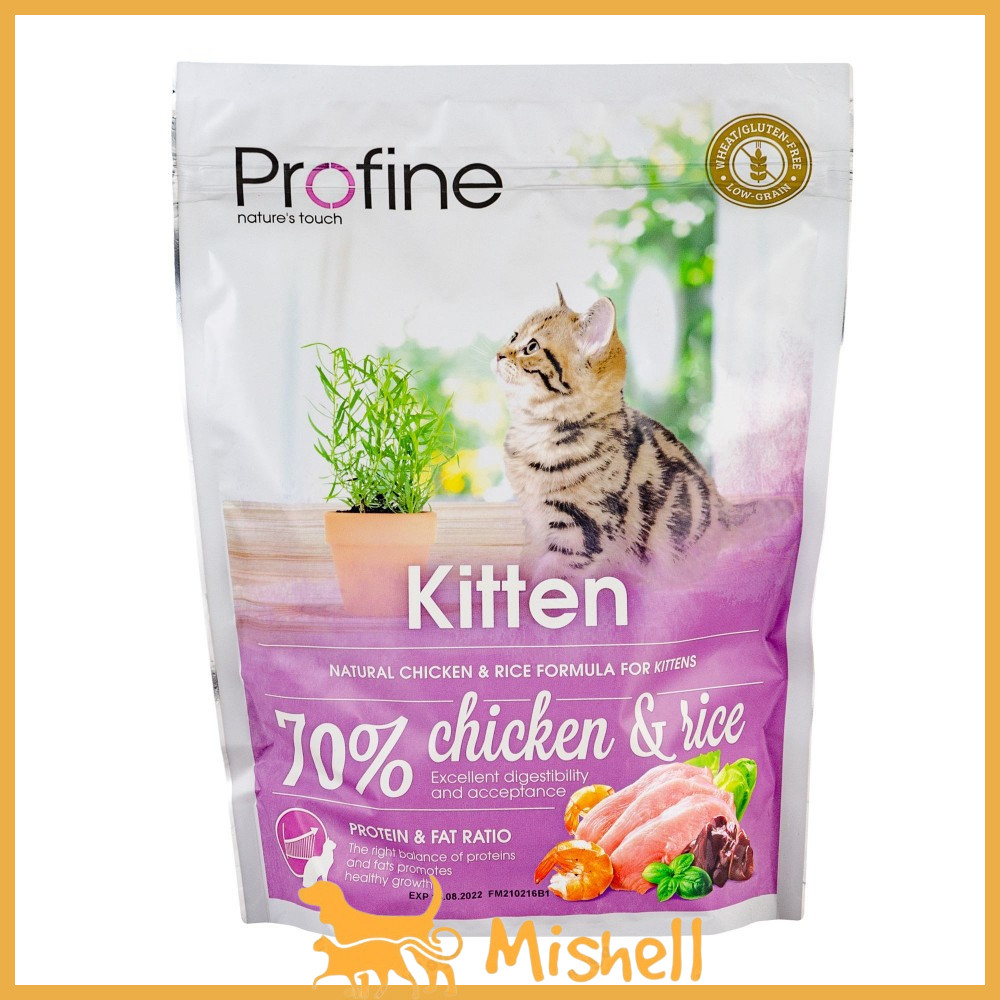 Сухий корм Profine Kitten для кошенят, з куркою та рисом, 300 г