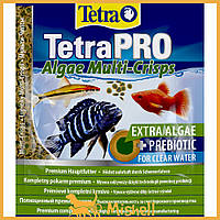 Корм Tetra PRO Algae Multi-Crisps для травоядных рыб, с овощами, 12 г (чипсы) - | Ну купи :) |