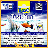Набор тестов Tetra Test 6in1 для измерения параметров воды в аквариуме (индикаторные) - | Ну купи :) |