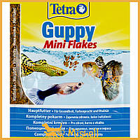 Корм Tetra Mini Guppy для рыбок гуппи, 12 г (хлопья) - | Ну купи :) |