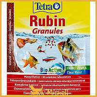 Корм Tetra Rubin Granules для аквариумных рыбок, для яркости окраски, 15 г (гранулы) - | Ну купи :) |