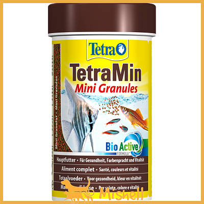 Корм Tetra Min Mini Granules для акваріумних рибок, 45 г (гранули)