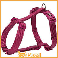 Шлея-восьмерка Trixie Premium для собак, нейлон, XXS-XS: 20-32 см/10 мм, ярко-розовая - | Ну купи :) |