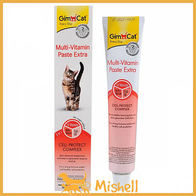 Мультивітамінна паста GimCat Every Day Extra для котів, 50 г