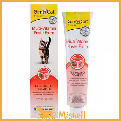 Мультивітамінна паста GimCat Every Day Extra для котів, 200 г