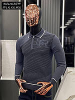 Теплый стильный свитер мужской Джемпер 031sv