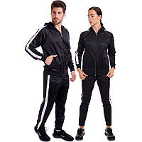 Чоловічий спортивний костюм з капюшоном одяг для тренувань LIDONG LD-6637 (розміри 44-54)