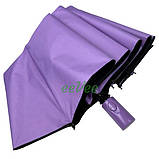 Парасолька жіноча Зіркове небо напівавтомат складана 10 спиць антивітер Bellissimo Бузковий (60426), фото 6