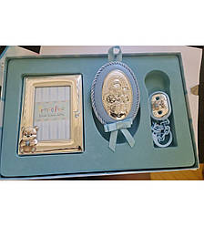 Фоторамка Іконка та Тримач для пустишки для хлопчика 19x29,5