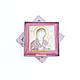 Божа Матір Одигітрія 14x14см MA/DM652-LR-C, фото 2