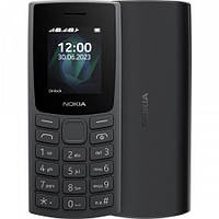 Мобильный телефон кнопочный Nokia 105 DS 2023 Charcoal 2хSIM 1000mAh (Nokia105DS2023Charcoal)