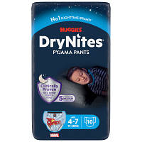 Подгузники Huggies DryNites для мальчиков 4-7 лет 10 шт (5029053527574) - Топ Продаж!