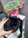 АКЦІЯ! Р чорний - універсальна сумочка на одне відділення на блискавці - непромокаюча щільна тканина (5137), фото 8