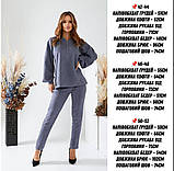 Костюм жіночий брючний замшевий, фото 7