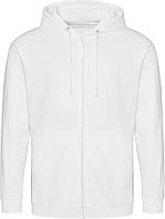 Худі на блискавці Just Hoods Zoodie (Белый L)