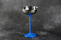 Бокал для коктейлей "NeoBlue Nikel Silver Plated Cocktail Coupe" (купе) Barta 120 мл. Коктейльный бокал купе