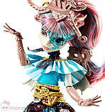 Monster High Shriekwrecked Nautical Ghouls Rochelle Goyle Doll Лялька Рошель Гойл з вихованцем Кораблекручення, фото 3