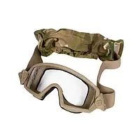 Баллистические очки (маска) Smith Optics Outside The Wire Tan 499 Single Lens Kit